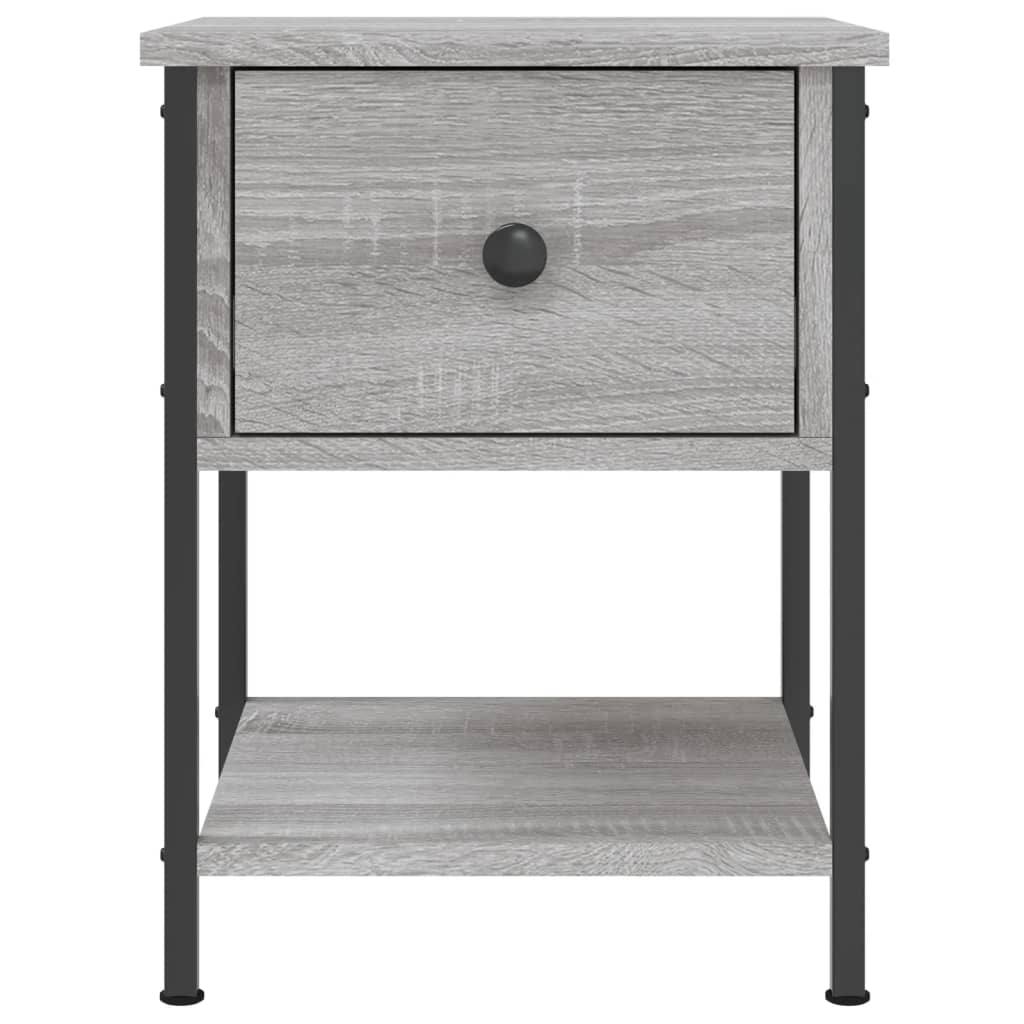 Bedside Tables 2 pcs Grey Sonoma 34x35.5x45 cm Engineered Wood