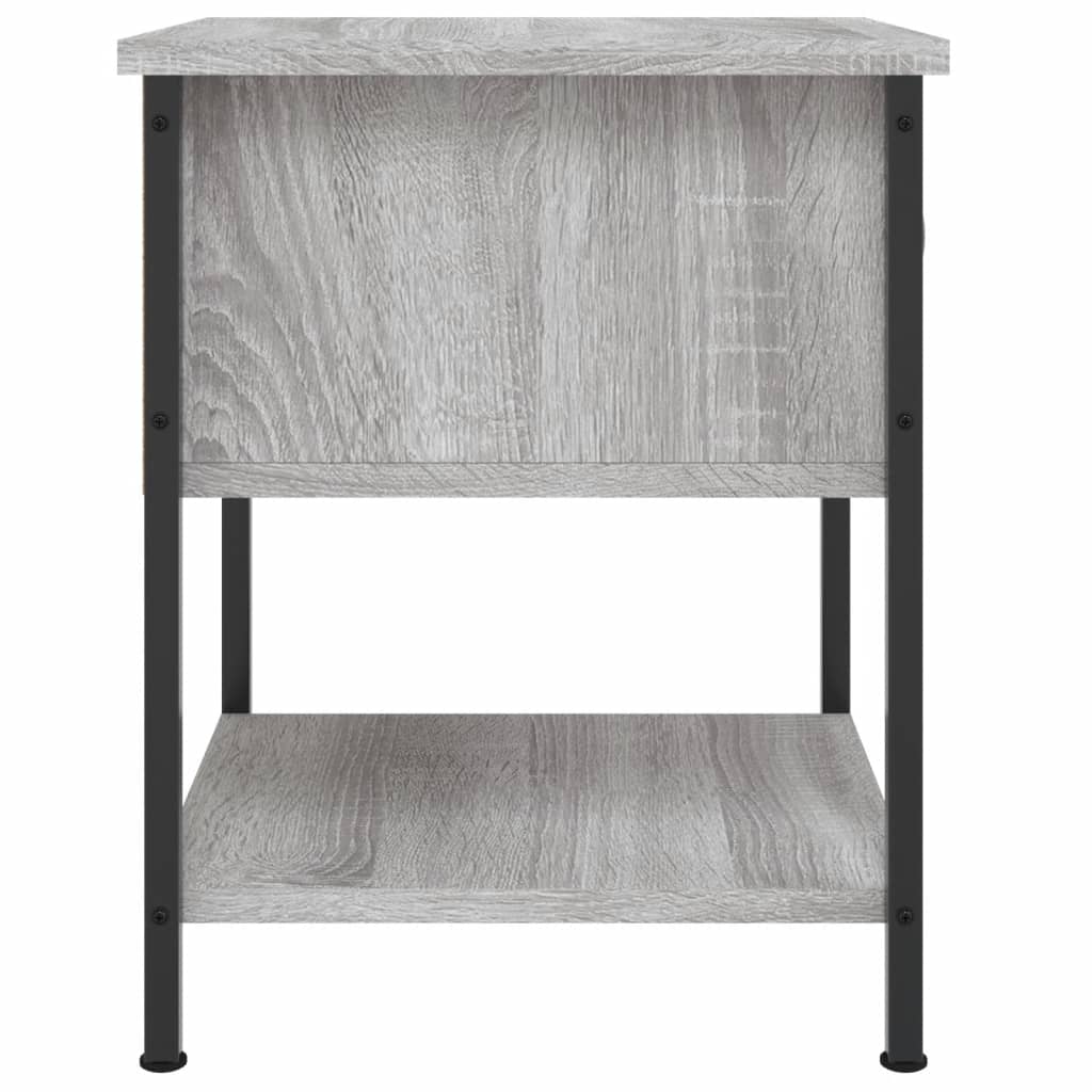 Bedside Tables 2 pcs Grey Sonoma 34x35.5x45 cm Engineered Wood