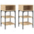 Bedside Tables 2 pcs Sonoma Oak 35x34.5x70 cm Engineered Wood