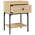 Bedside Table Sonoma Oak 40.5x31x60 cm Engineered Wood