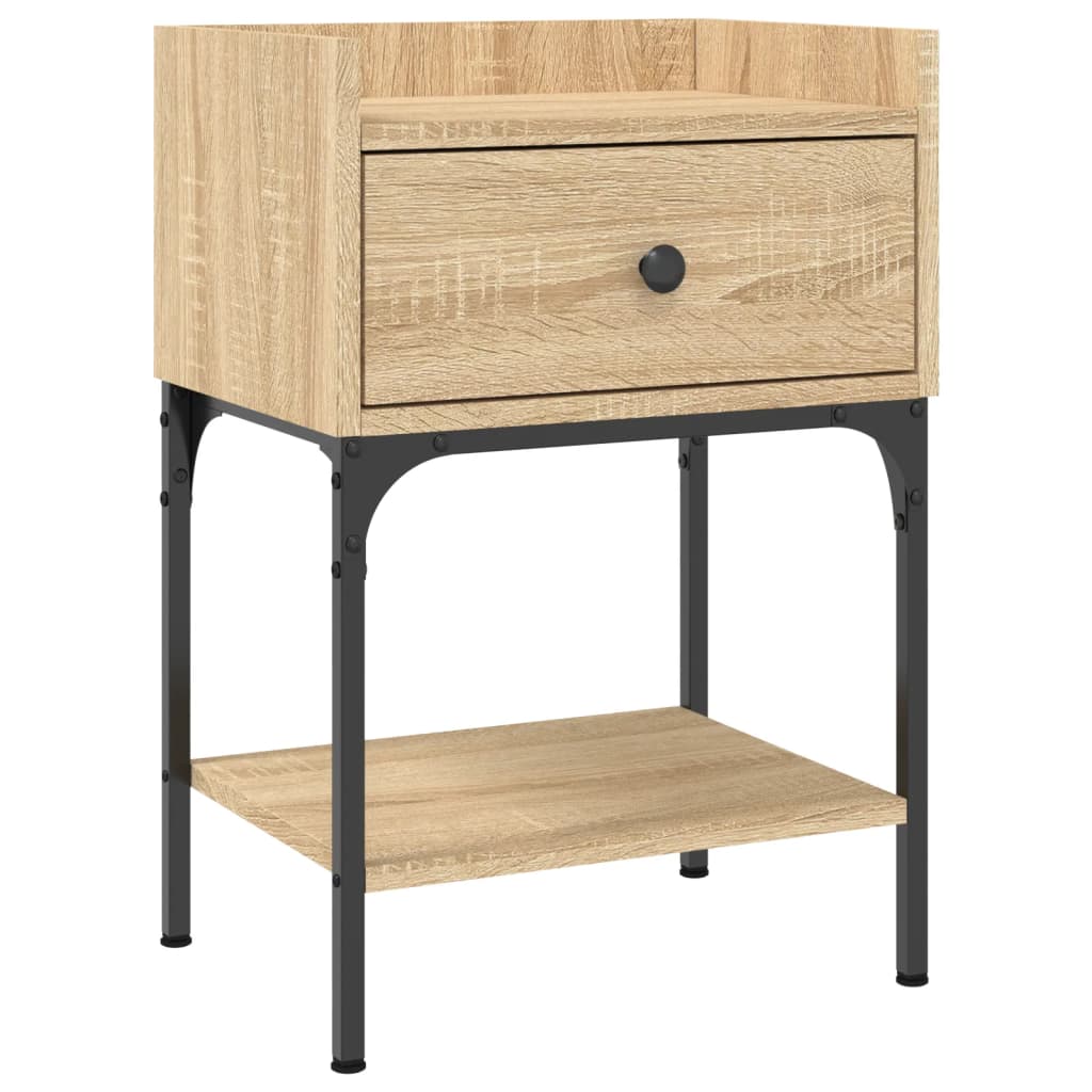 Bedside Tables 2 pcs Sonoma Oak 40.5x31x60 cm Engineered Wood