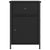 Bedside Cabinet Black 40x42x60 cm Engineered Wood