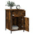 Bedside Cabinet Smoked Oak 40x42x60 cm Engineered Wood