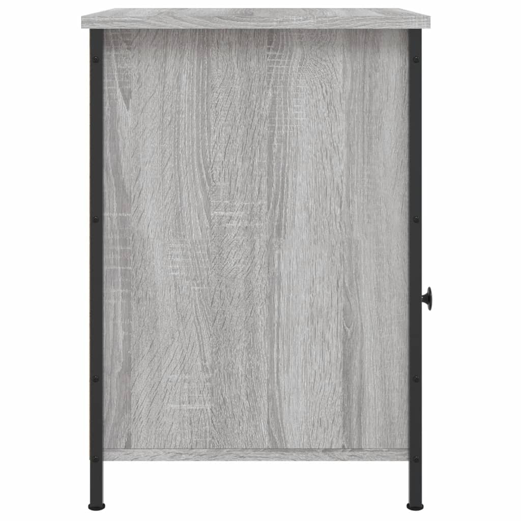 Bedside Cabinets 2 pcs Grey Sonoma 40x42x60 cm Engineered Wood