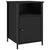 Bedside Cabinet Black 40x42x60 cm Engineered Wood