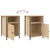 Bedside Cabinets 2 pcs Sonoma Oak 40x42x60 cm Engineered Wood