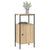 Bedside Cabinets 2 pcs Sonoma Oak 41x31x80 cm Engineered Wood