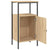 Bedside Cabinets 2 pcs Sonoma Oak 41x31x80 cm Engineered Wood