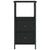 Bedside Cabinets 2 pcs Black 34x35.5x70 cm Engineered Wood