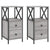 Bedside Cabinets 2 pcs Grey Sonoma 34x35.5x70 cm Engineered Wood