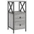 Bedside Cabinets 2 pcs Grey Sonoma 34x35.5x70 cm Engineered Wood