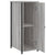 Bedside Cabinets 2 pcs Grey Sonoma 32x42x80 cm Engineered Wood