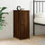 Bedside Cabinet Brown Oak 32x42x80 cm Engineered Wood