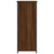 Bedside Cabinets 2 pcs Brown Oak 32x42x80 cm Engineered Wood