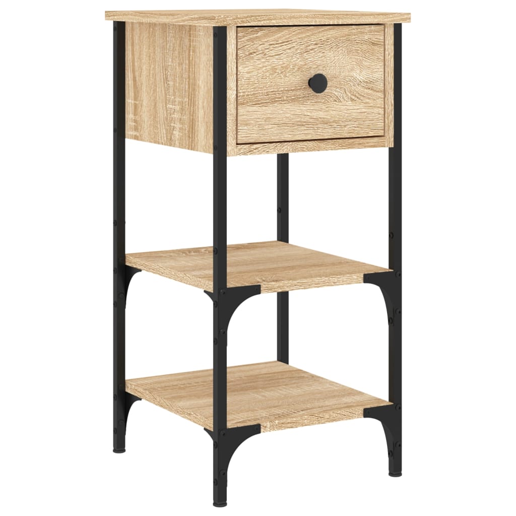 Bedside Cabinets 2 pcs Sonoma Oak 34x36x70 cm Engineered Wood