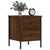 Bedside Cabinet Brown Oak 40x42x50 cm Engineered Wood