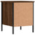 Bedside Cabinet Brown Oak 40x42x50 cm Engineered Wood