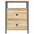 Bedside Cabinets 2 pcs Sonoma Oak 44x45x60 cm Engineered Wood