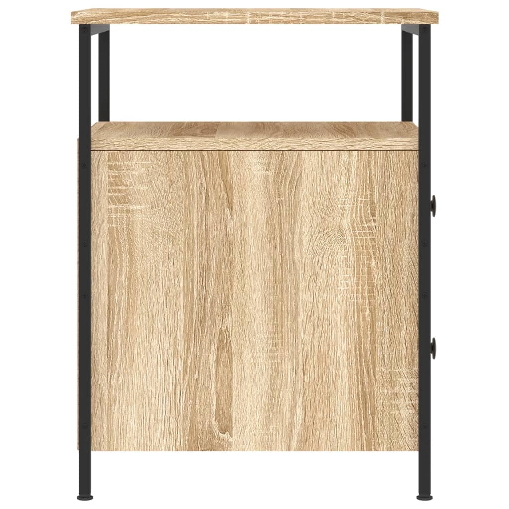 Bedside Cabinets 2 pcs Sonoma Oak 44x45x60 cm Engineered Wood