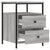 Bedside Cabinets 2 pcs Grey Sonoma 44x45x60 cm Engineered Wood