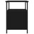 Bedside Cabinet Black 34x35.5x50 cm Engineered Wood