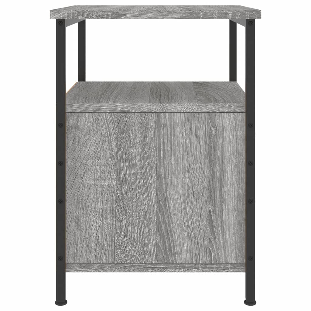 Bedside Cabinets 2 pcs Grey Sonoma 34x35.5x50 cm Engineered Wood