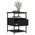 Bedside Cabinets 2 pcs Black 40x42x56 cm Engineered Wood