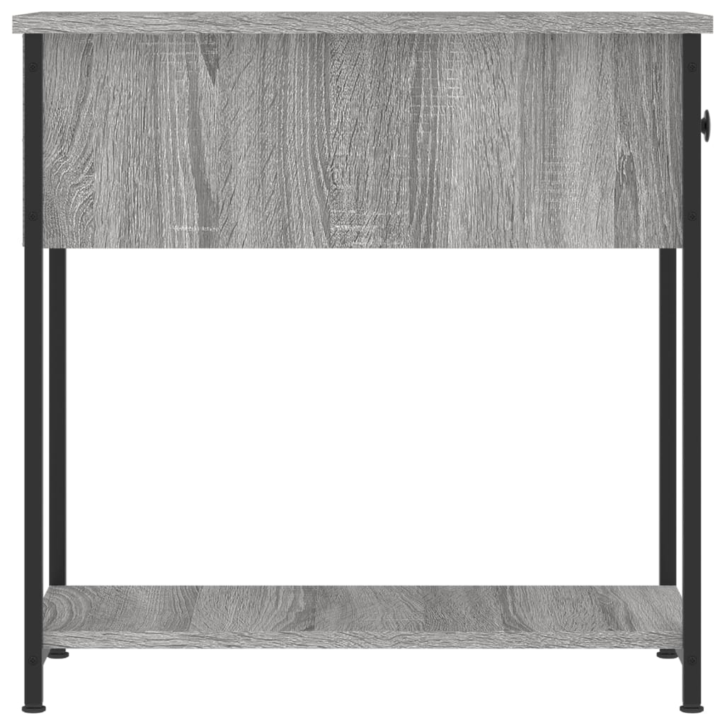 Bedside Cabinet Grey Sonoma 30x60x60 cm Engineered Wood