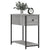 Bedside Cabinets 2 pcs Grey Sonoma 30x60x60 cm Engineered Wood