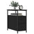 Bedside Cabinets 2 pcs Black 30x60x60 cm Engineered Wood