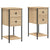 Bedside Cabinets 2 pcs Sonoma Oak 32x42x70 cm Engineered Wood