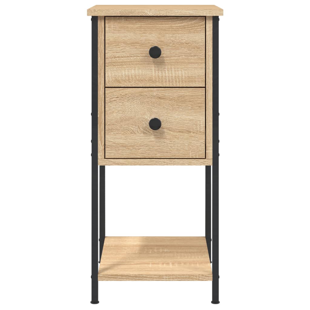 Bedside Cabinets 2 pcs Sonoma Oak 32x42x70 cm Engineered Wood