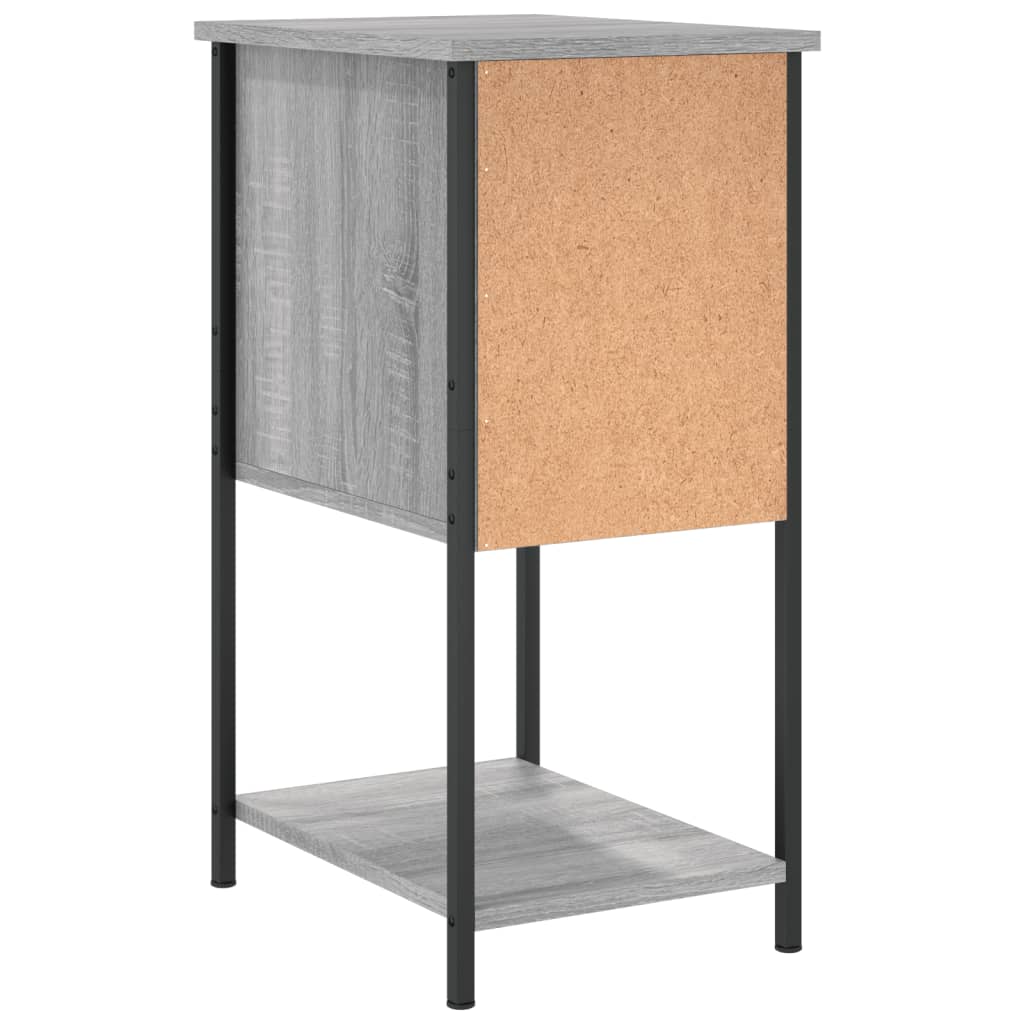 Bedside Cabinets 2 pcs Grey Sonoma 32x42x70 cm Engineered Wood