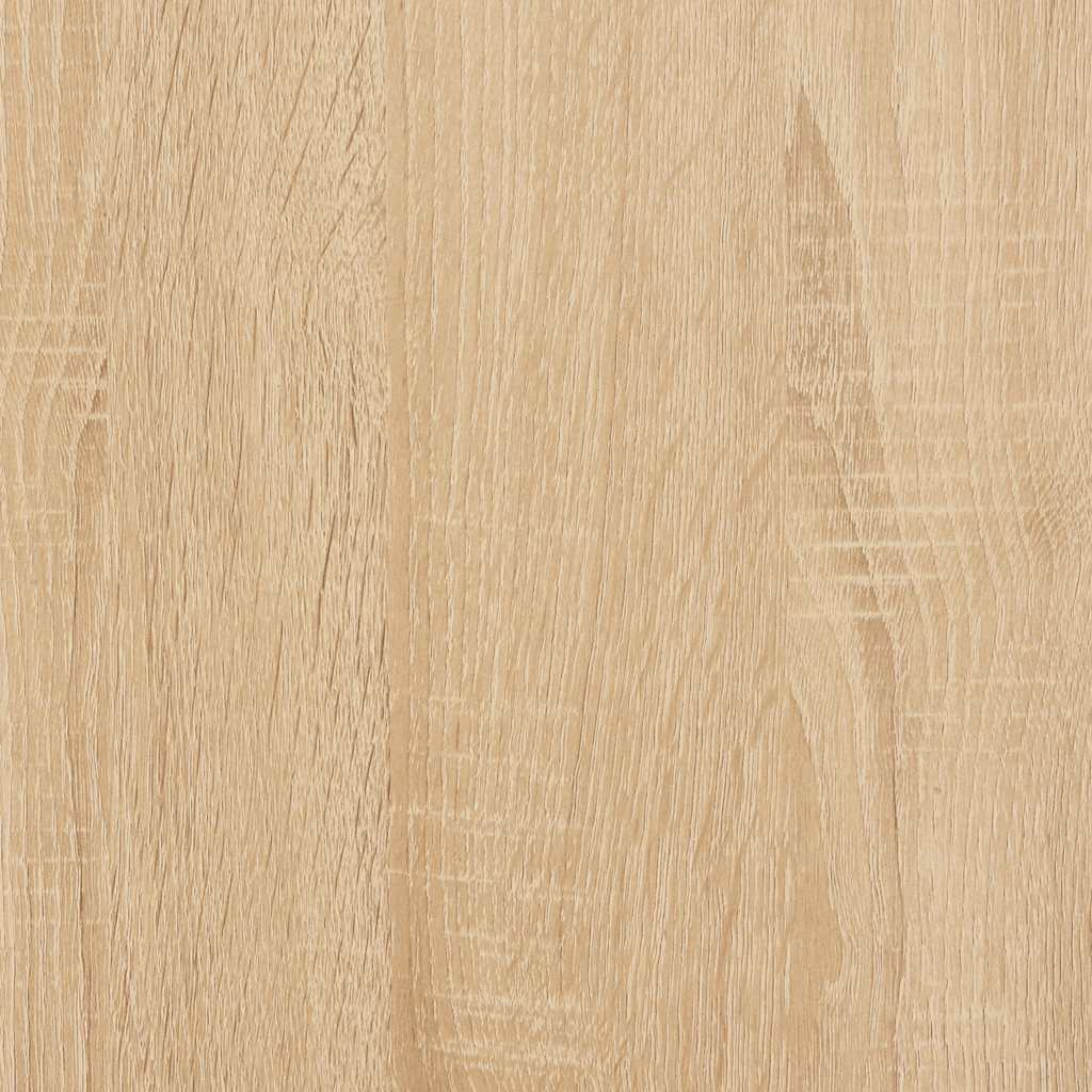 Coffee Table Sonoma Oak 100x100x40 cm Engineered Wood
