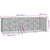 Outdoor Dog Kennel Silver 6x2x2 m Galvanised Steel