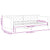 Day Bed without Mattress Dark Grey 90x190 cm Fabric