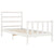 Bed Frame without Mattress White 90x190 cm Solid Wood Pine