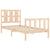 Bed Frame without Mattress 90x190 cm Solid Wood Pine