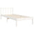 Bed Frame without Mattress White 90x190 cm Solid Wood Pine