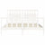 Bed Frame without Mattress White 150x200 cm Solid Wood Pine