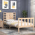 Bed Frame without Mattress 90x190 cm Solid Wood Pine