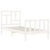 Bed Frame without Mattress White 90x190 cm Solid Wood Pine