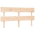 Bed Frame without Mattress 150x200 cm Solid Wood Pine