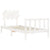 Bed Frame without Mattress White 90x190 cm Solid Wood Pine