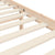 Bed Frame without Mattress 90x190 cm Solid Wood Pine