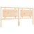 Bed Frame without Mattress 183x203 cm King Solid Wood