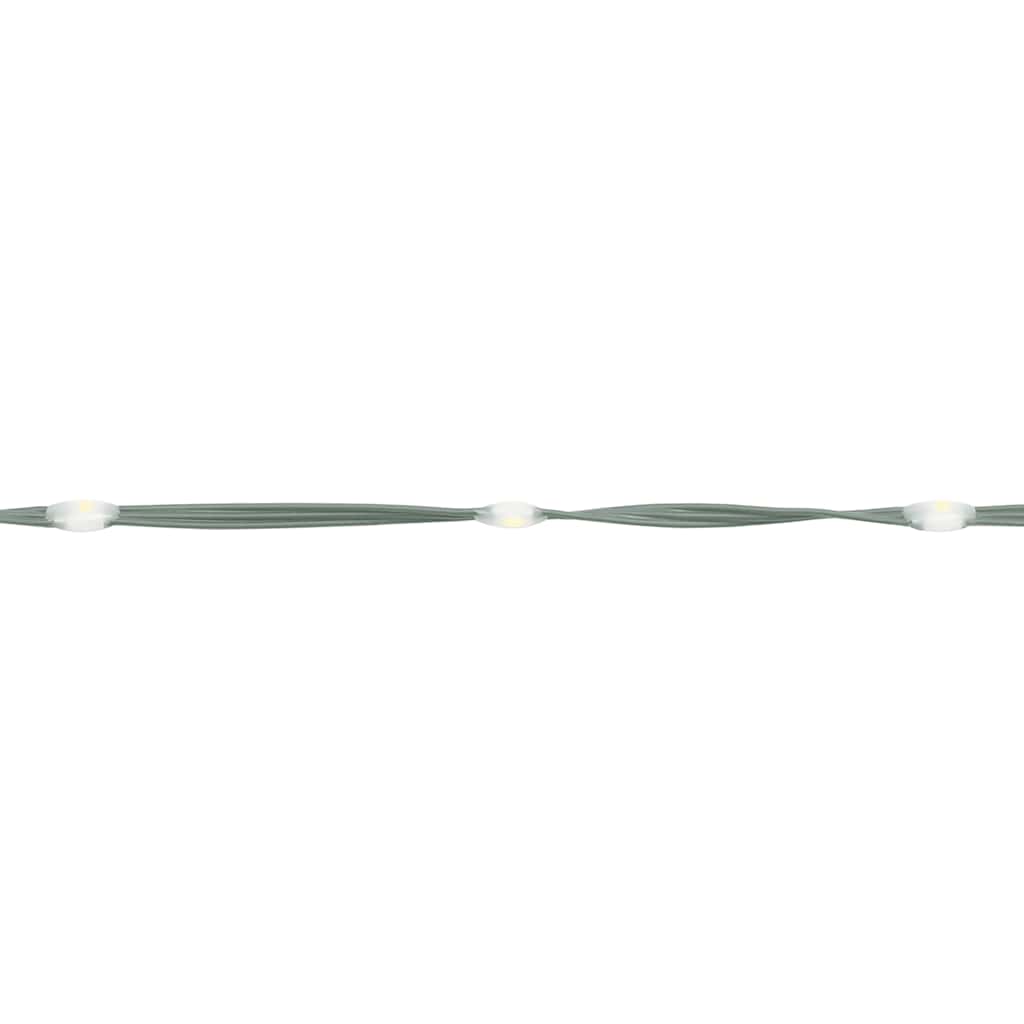 LED Christmas Tree with Spikes 220 LEDs Warm White 180 cm