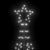 Christmas Tree Light with Spikes 220 LEDs Cold White 180 cm