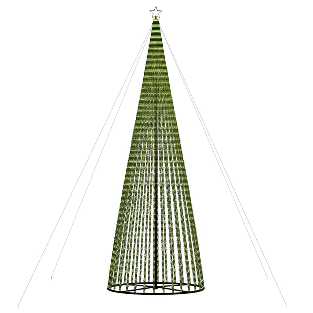 LED Christmas Tree 1544 LEDs Warm White 500 cm