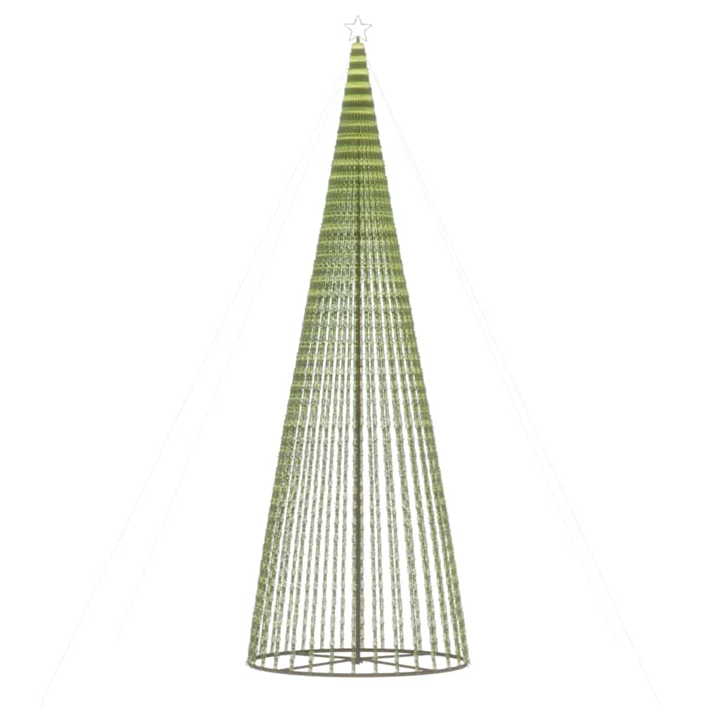 LED Christmas Tree 1544 LEDs Warm White 500 cm
